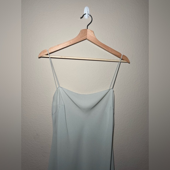 Women’s TAHARI XS VTG RARE linen & Nylon blend boat neck layered dress - Picture 14 of 16